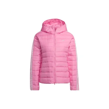 Adidas Originals Clover Series Outfit Puffer Jacket Women's Pink