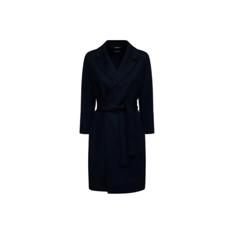 MaxMara Arona Belted Straight Hem Coat-0