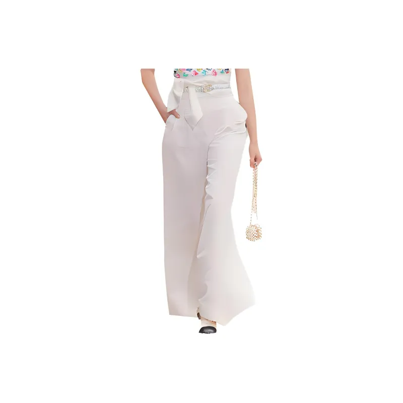 CHANEL Casual Pants Women's Ivory-0