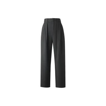 HLA Casual Pants Women's Dark Gray Y3