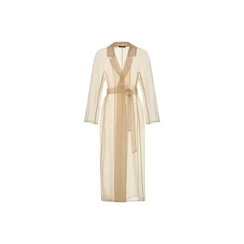 MaxMara Studio Duomo Sheer Long Coat