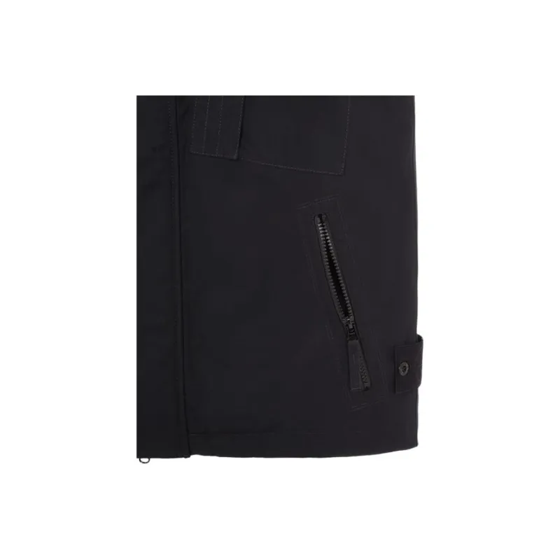 STONE ISLAND Ghost Compass badge Cotton Gilet-2