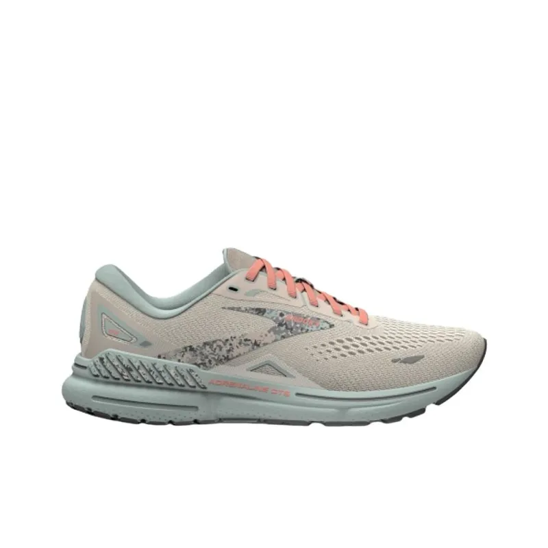 Brooks Adrenaline GTS 23 Anti Slip Wear Resistant Low Top Casual Running Shoes Women's Khaki-1