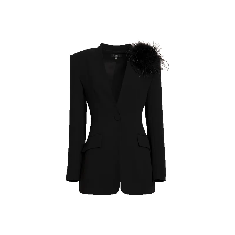 LIZZY Business Suit Women's Black-0