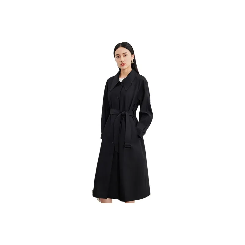 Yi Mengyuan Trench Coat Women's-4