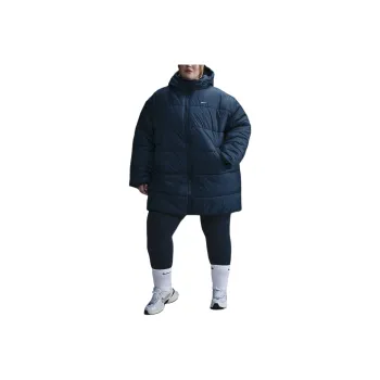 Nike SportswearTherma-FIT Classic Puffer Parka Coats Women's Armory Marine Blue/White