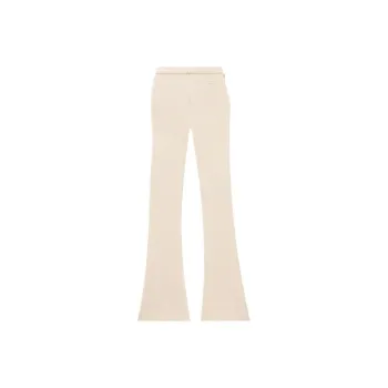 COURREGES Reediton Ribbed Flared Trousers