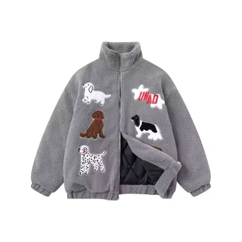 ECNR Velvet Jackets Women's Gray