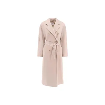 MaxMara Ticino Double Breasted Belted Coat