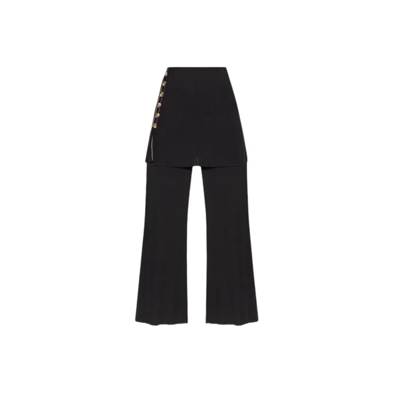 By Malene Birger Bolone Skirted Wide leg Trousers-0