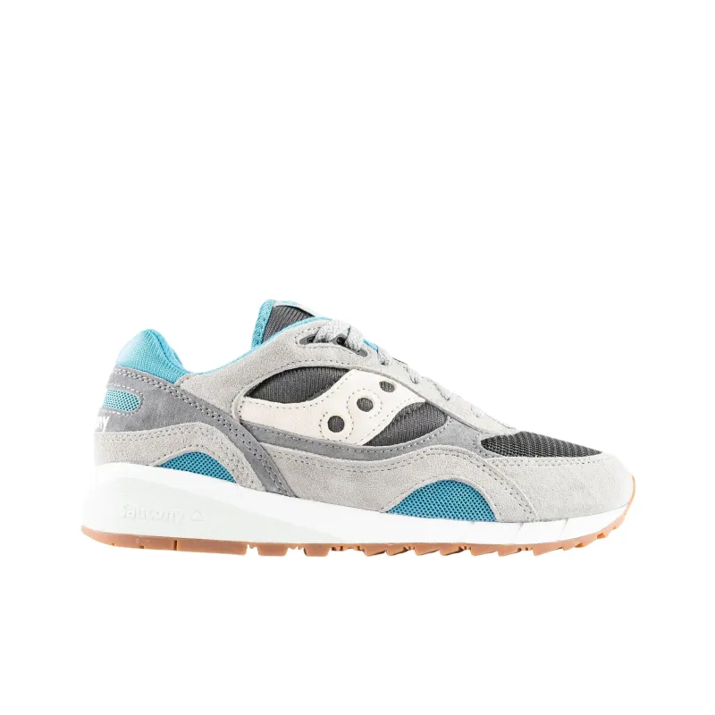 Saucony Shadow 6000 Anti Slip Wear Resistant Low Top Running Shoes Men's Gray-1