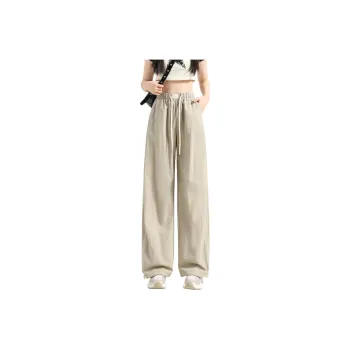 Tonlion Casual Pants Women's Gray Pea Green