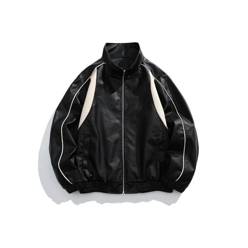 KRISTALIA Leather Jacket Unisex-2