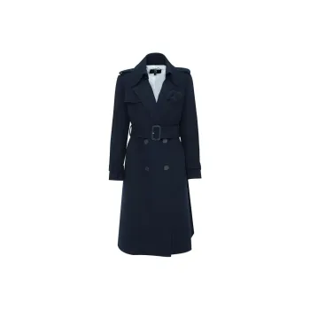 IDPAN Coats Women's Navy Blue