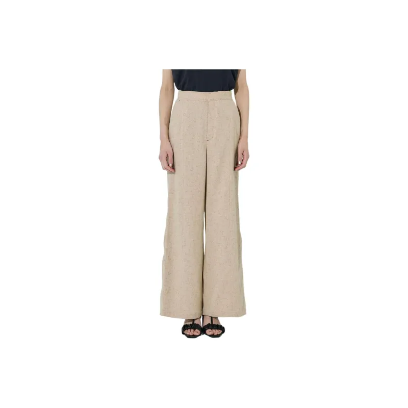 PUBLIC TOKYO SS24 Casual Pants Women's Light Beige-0