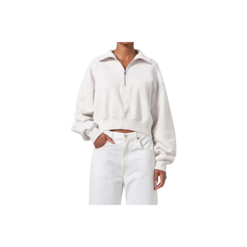 AGOLDE Sweatshirt Women's Light Gray-0