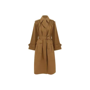Zimmermann Trench Coat Women's Khaki