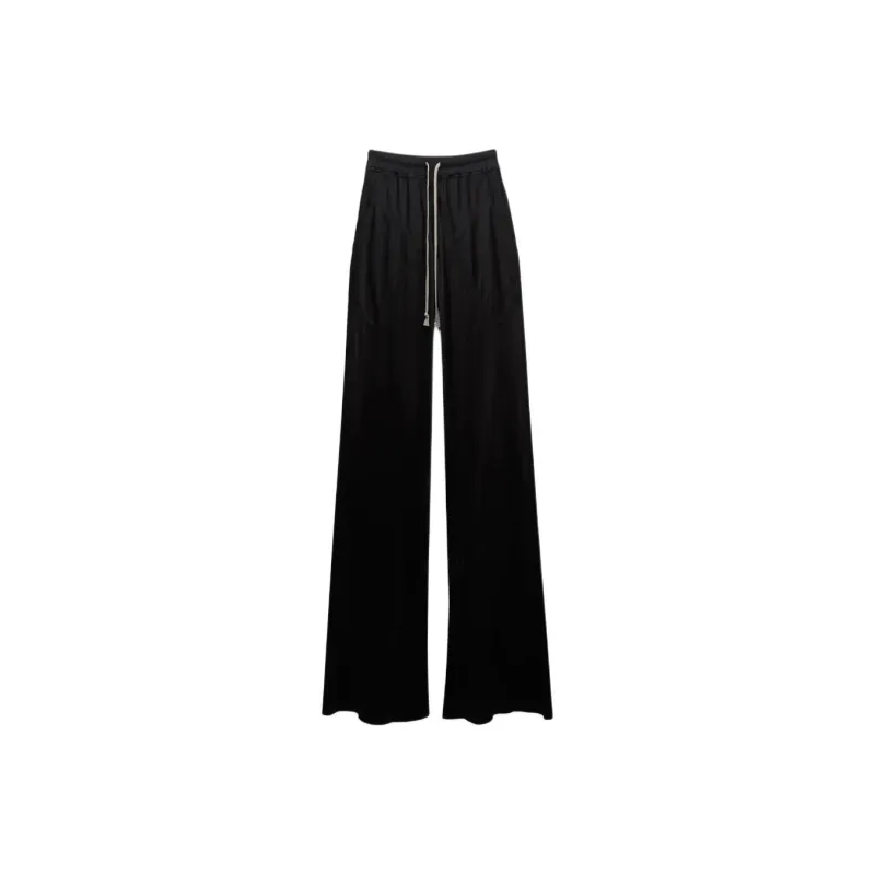 RICK OWENS Drawstring Bias Pants 'Black'-0