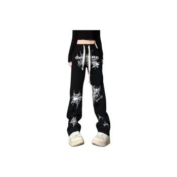 KULAIYA Casual Pants Unisex Black