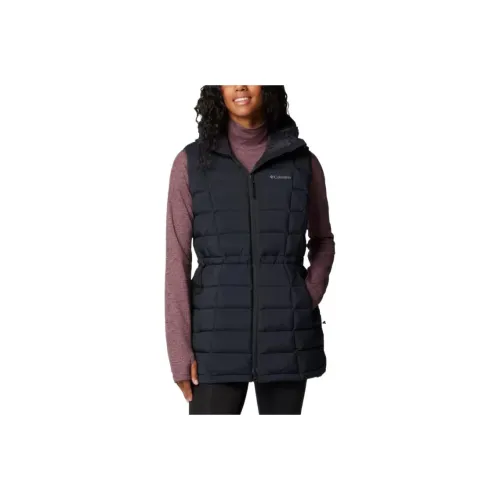 Columbia Ardenwood™ Mid Hooded Down Vest Vest Women's Black