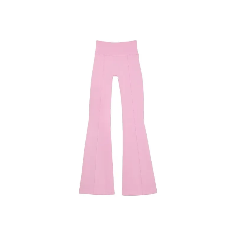 Victoria's Secret PINK Winter Flare Leggings/Pink Poodle Casual Pants Women's Pink Poodle-0