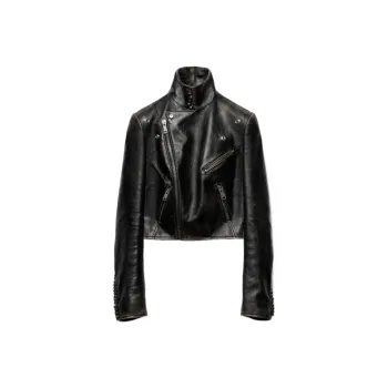 PRADA Leather Biker Jacket