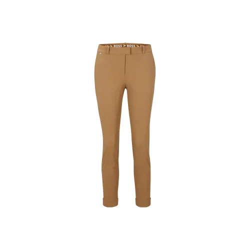 HUGO BOSS SS23 Casual Pants Women's Brown