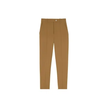 St. John High-waist Flared Trousers