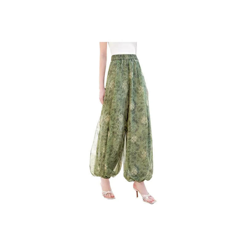 TOUCH Casual Pants Women's Dark Green-0