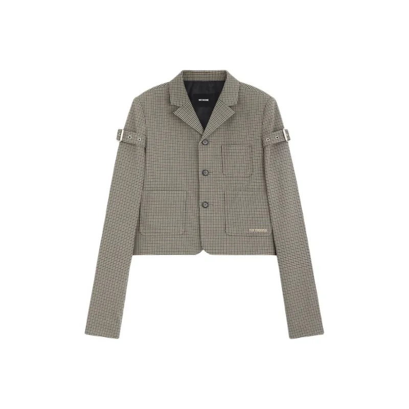 WE11DONE Belted Blazer-0