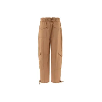 GANNI Pocket Detailed Drawstring Trousers