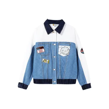 B.Duck Denim Jacket Women's Multicolor