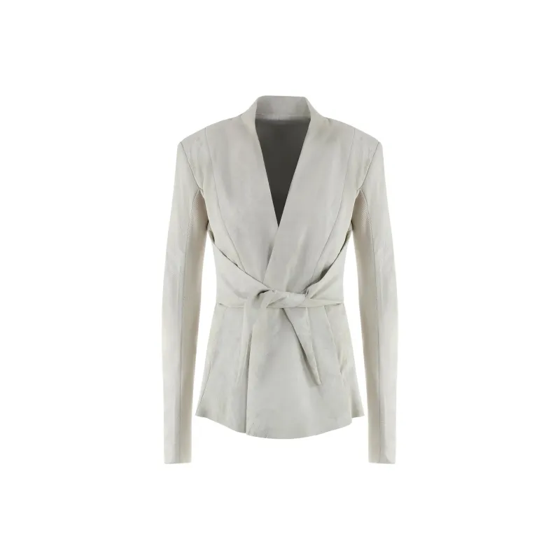 RICK OWENS Strutter V Neck Jacket-0