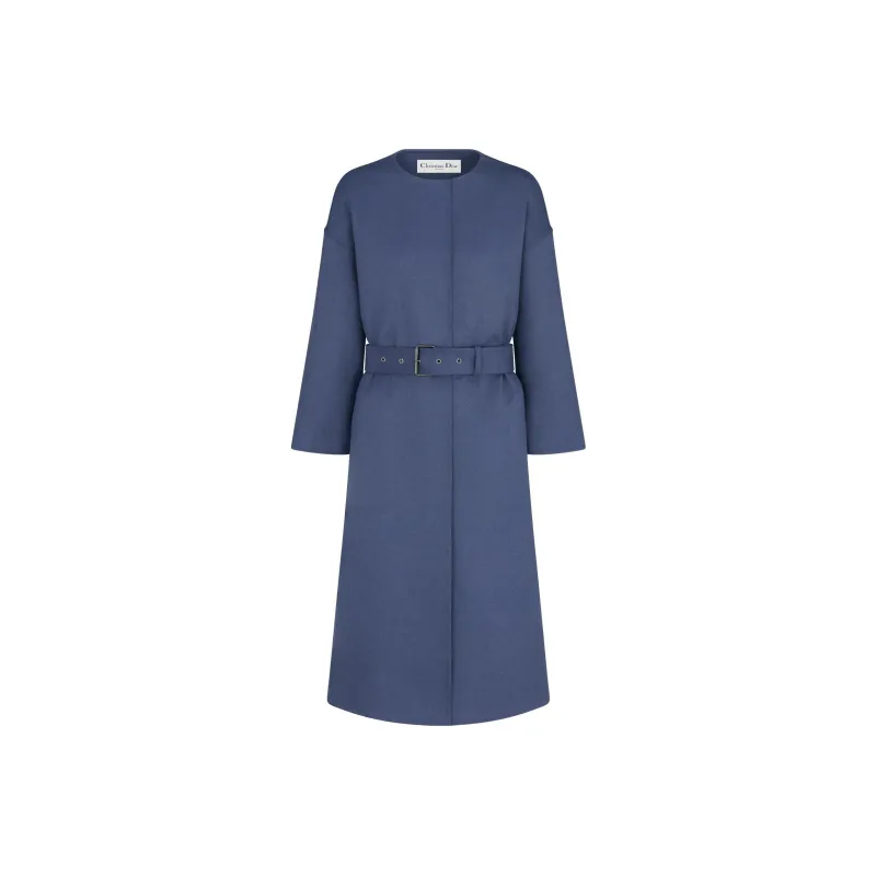 DIOR Coats Women's Blue-0