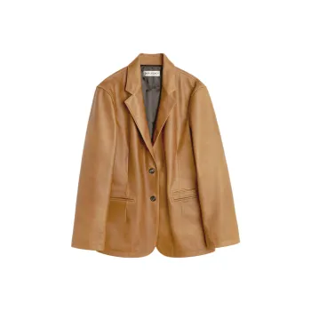 OUR LEGACY Leather Blazer