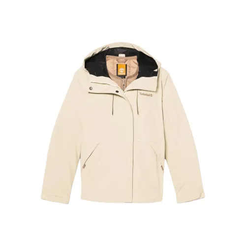 Timberland Waterproof And Breathable Warm Windbreaker Jacket Women's Light Brown