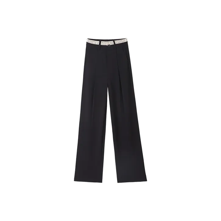 HIPPIEMISS Casual Pants Women's Black-0