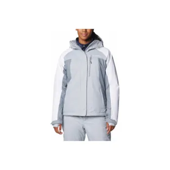 Columbia Puffer Jacket Women's Gray/White