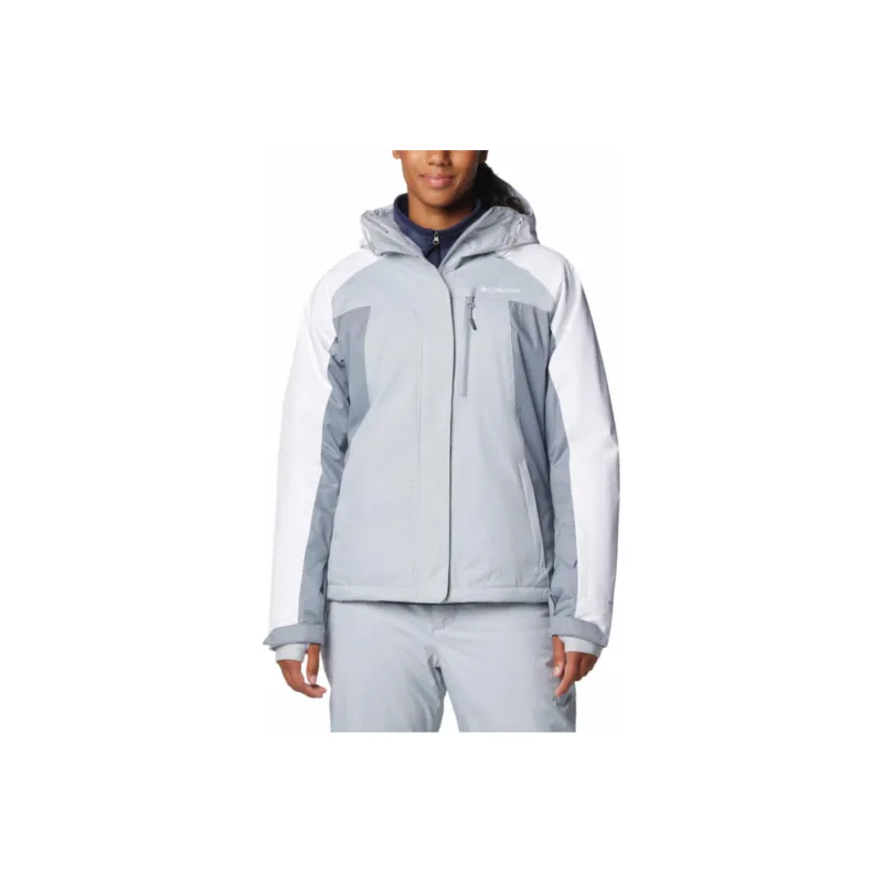 Columbia Puffer Jacket Women's Gray/White-0
