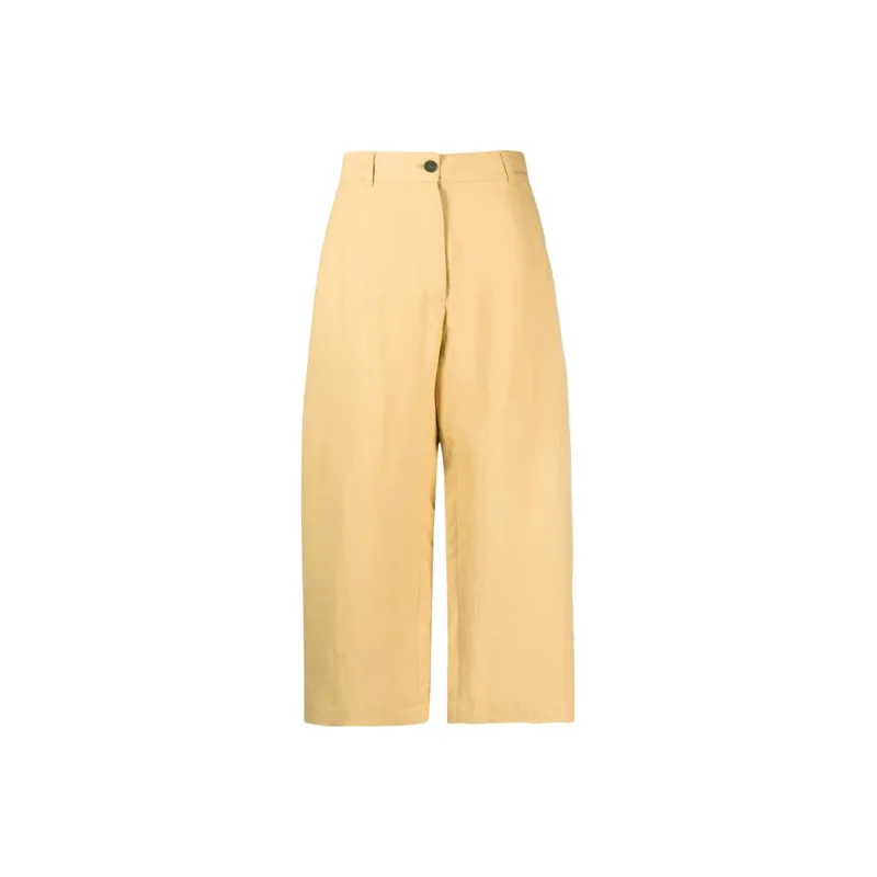 Studio Nicholson High waisted Wide leg Trousers-0