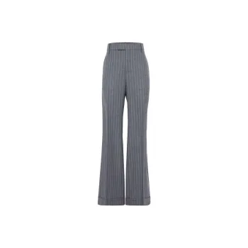 Brunello Cucinelli Pinstriped Wool Trousers