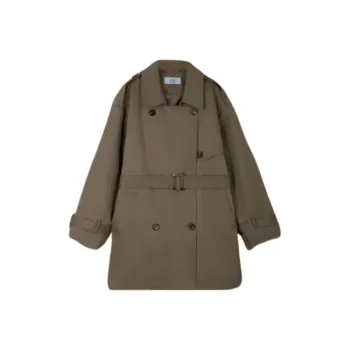XWI Trench Coat Women's Khaki Green