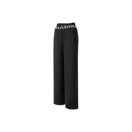 TITIKAACTIVE Casual Pants Women's Black