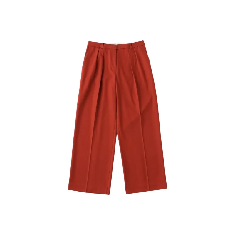 Tommy Hilfiger IM AF CORE RELAXED STR PANT Casual Pants Women's Red-0