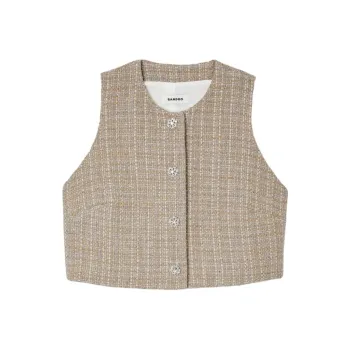 Sandro Sequin embellished Vest