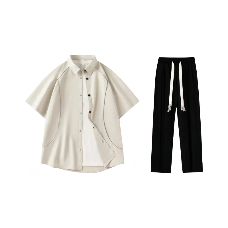 LA'T.WEEKEND Shirt Matching Set Unisex-7
