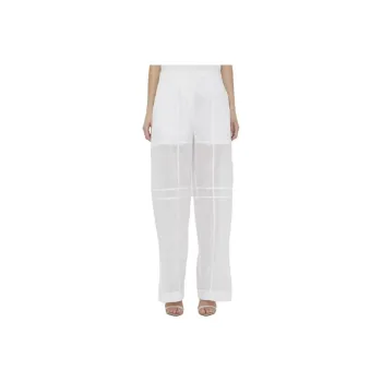 JIL SANDER Layered Wide Leg Trousers