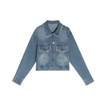 SECFLY OFFICIAL Denim Jacket Women's Blue