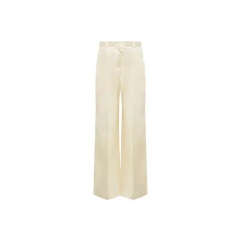 THE ROW Encore Straight Leg Satin Pants