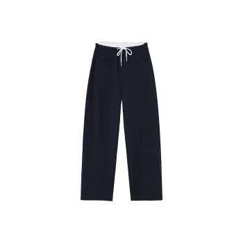 ZAZN Casual Pants Women's Navy Blue